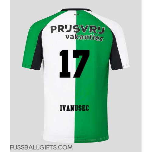 Feyenoord Luka Ivanusec #17 Fußballbekleidung 3rd trikot 2024-25 Kurzarm